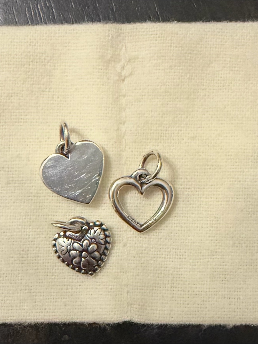 James Avery Heart charms
